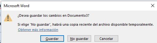 Ventana de cerrar