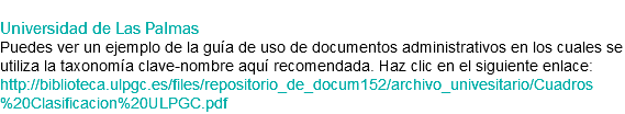 Universidad de Málaga.
Para leer sobre la importancia de la clasificación, haz clic en el siguiente enlace: http://www.uma.es/publicadores/archgeneral/wwwuma/LaClasificacion.pdf 