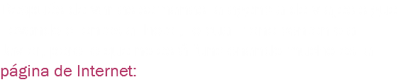 Después de varias semanas la agencia de viajes sigue llevando clientes al hotel, lo cual tiene contento a Javier, pero lo que no está funcionando mucho es la página de Internet: